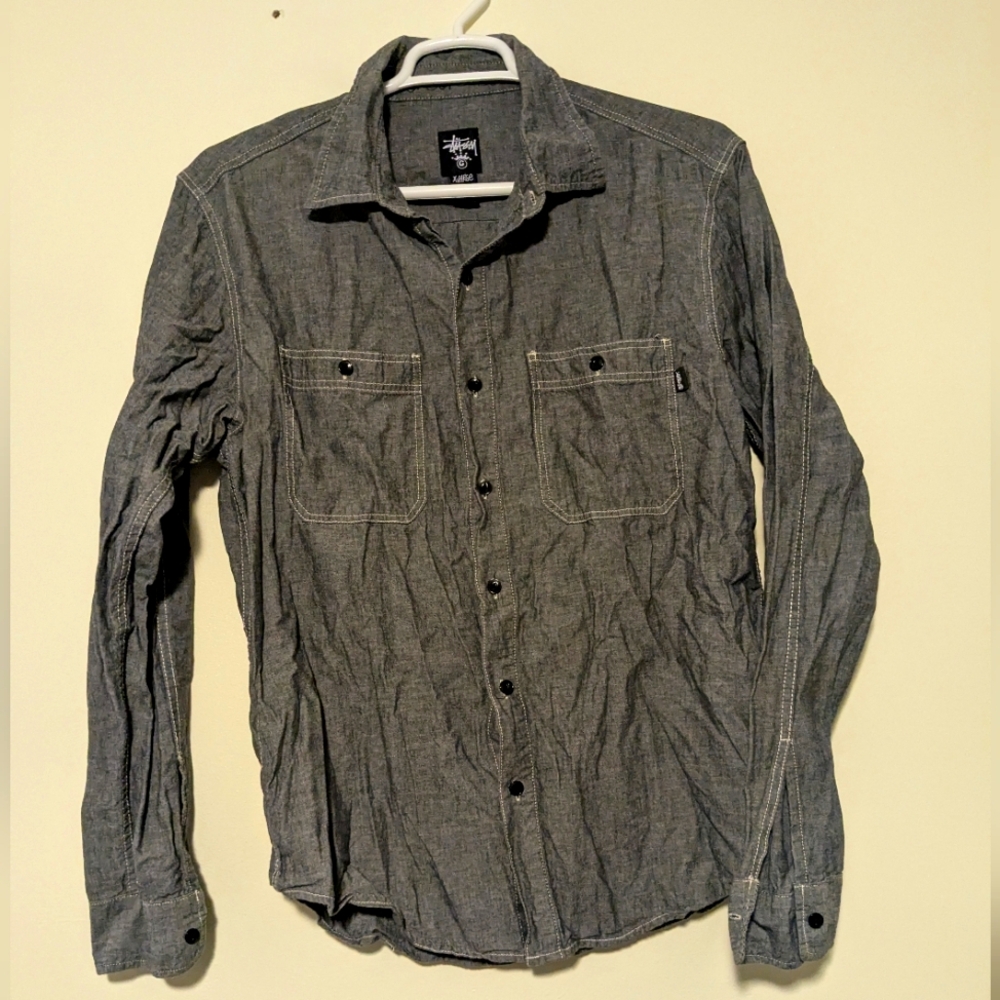 Stussy Men's classic button up